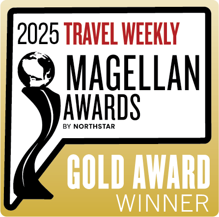 2025 Travel Weekly Magellan Awards, Gold Award winner